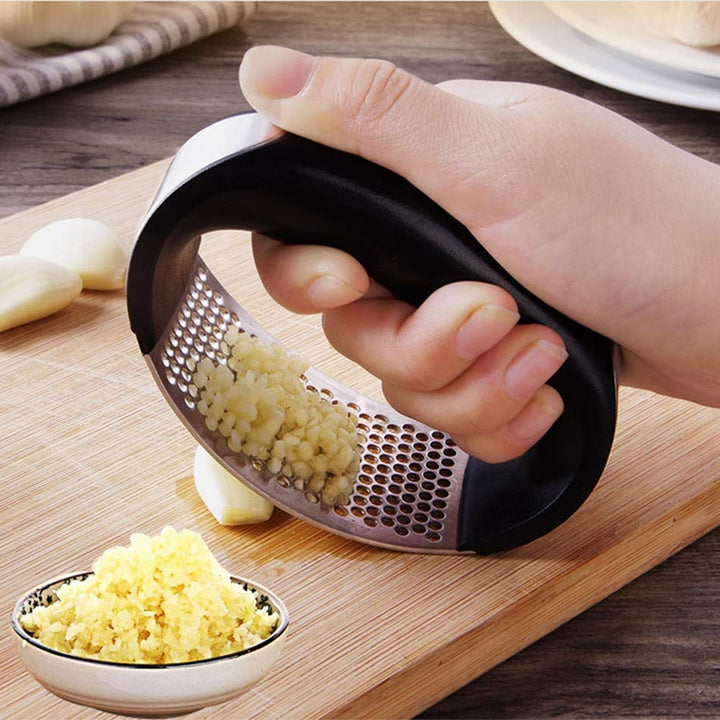 Stainless Steel Garlic Press And Masher
