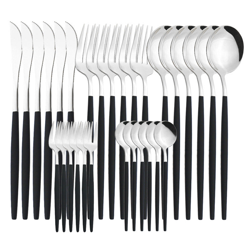 Stainless Steel Creative Cutlery Set Coffee Spoon Fruit Cake Fork