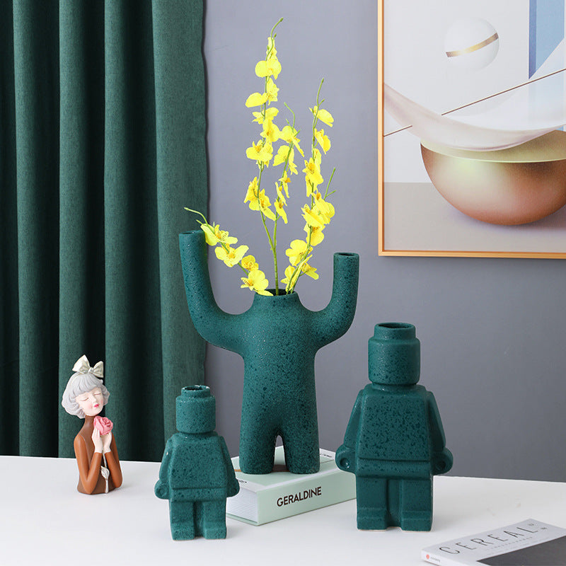 Simple Ceramic Vase Creative Home Decoration