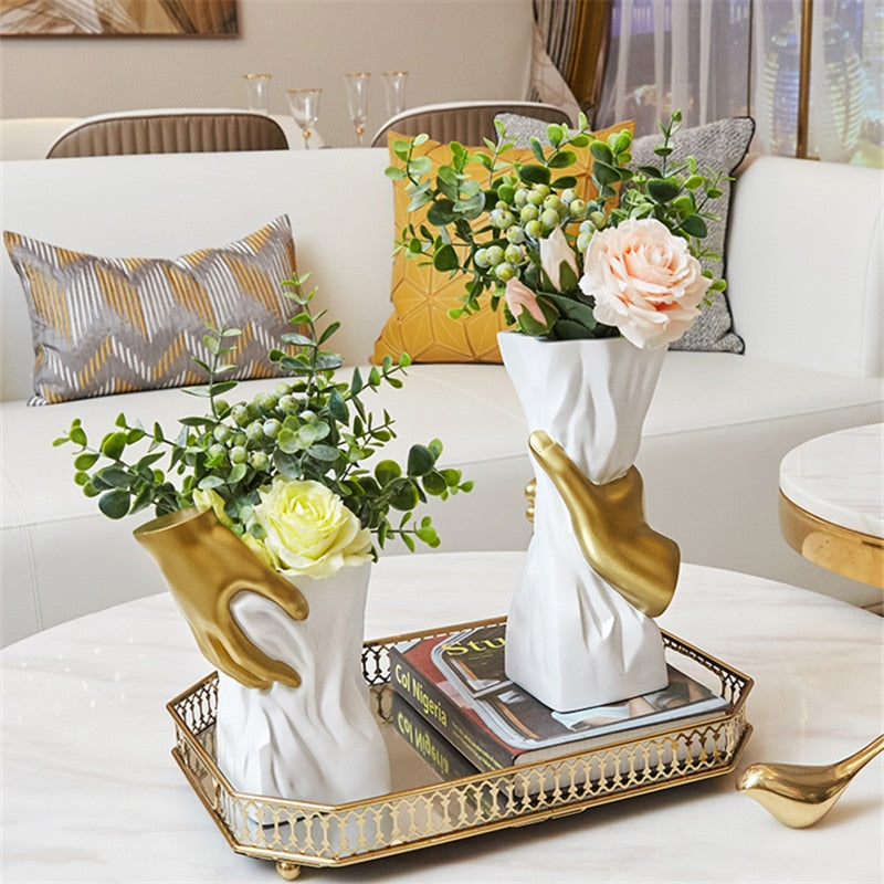 Creative Decorative Home Vase Decor Accent Piece