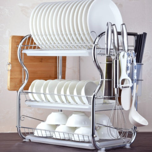 Kitchen Dish Drying Storage Rack
