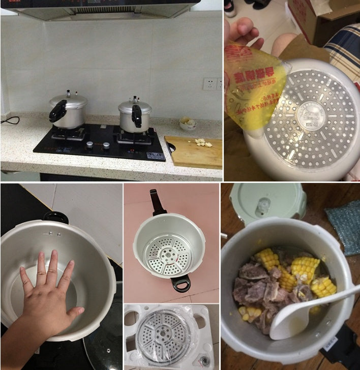 Double Happiness Gas Stove Compatible Explosion Proof Pressure Cooker