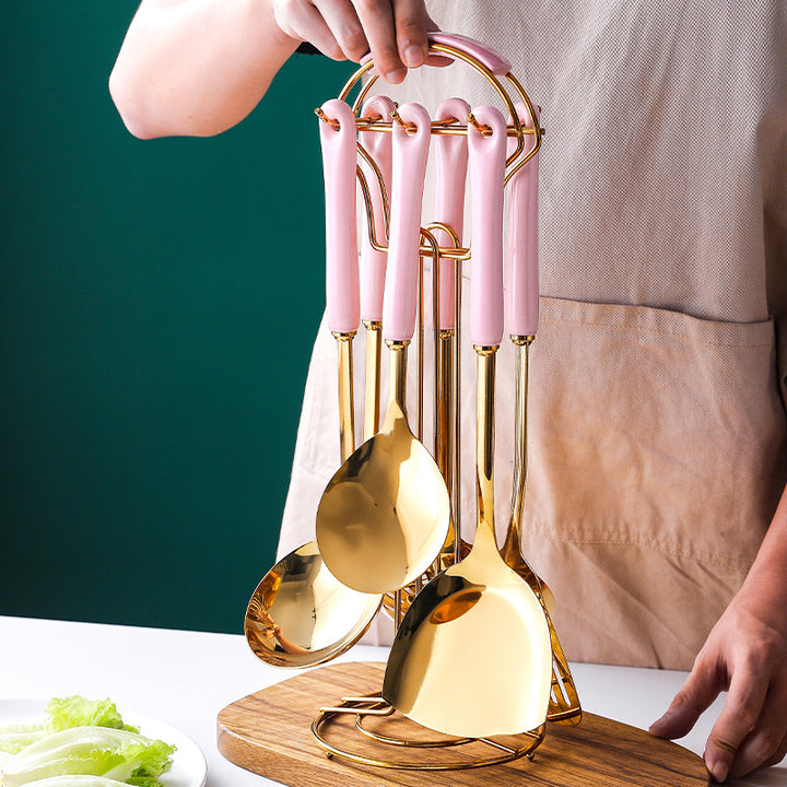 Stainless Steel Kitchen Utensils Set Ins Style