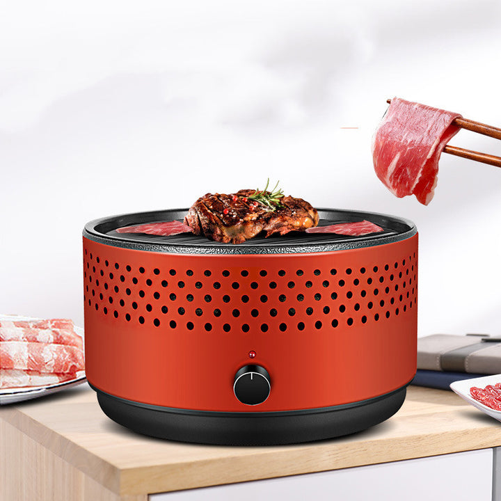 Multifunctional Charcoal BBQ Grill Shabu Roast Plate