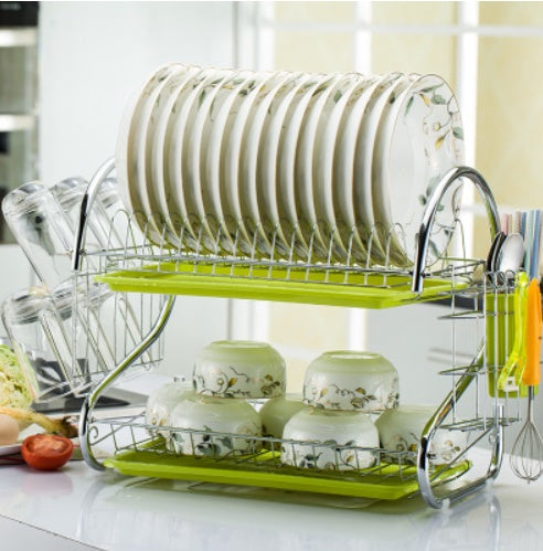 Kitchen Dish Drying Storage Rack