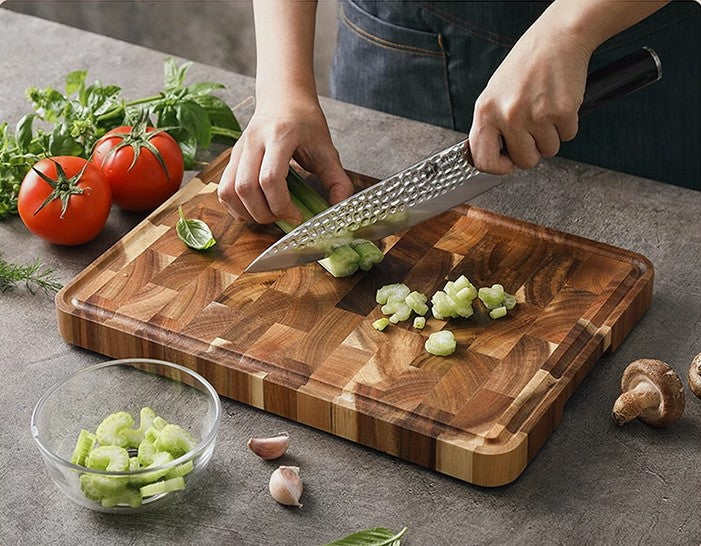 Acacia Wood Thick Kitchen Chopping Board Household Cutting Board