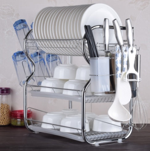 Kitchen Dish Drying Storage Rack