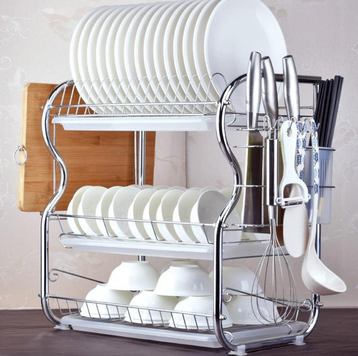 Kitchen Dish Drying Storage Rack