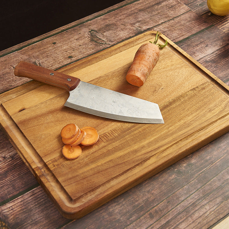 Acacia Wood Thickened Kitchen Chopping Board Household Cutting Board