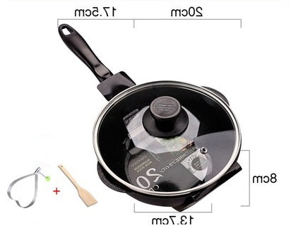 Deep Non Stick Small Frying Pan Home Wok Cookware