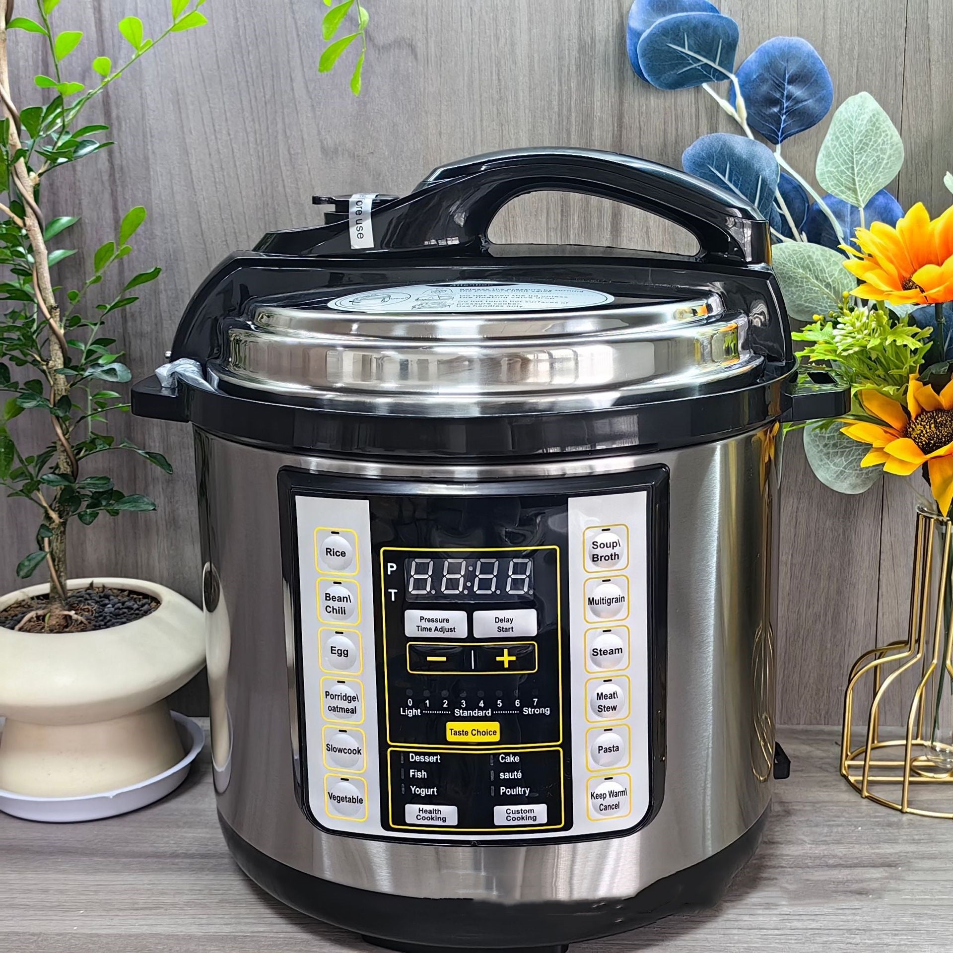 6L Multi Functional Electric Pressure Cooker Large Capacity Rice Cooker