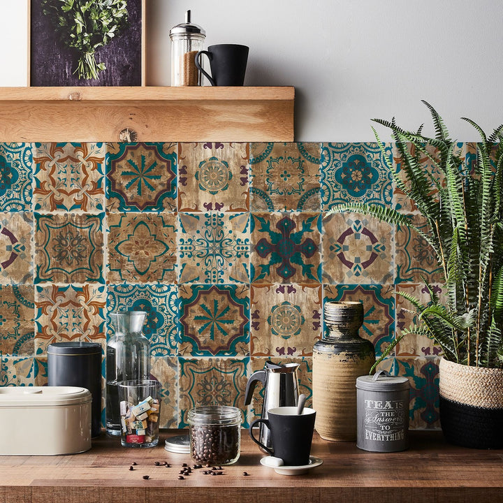 Mandala Self Adhesive Kitchen Stove Wall Decor Sticker