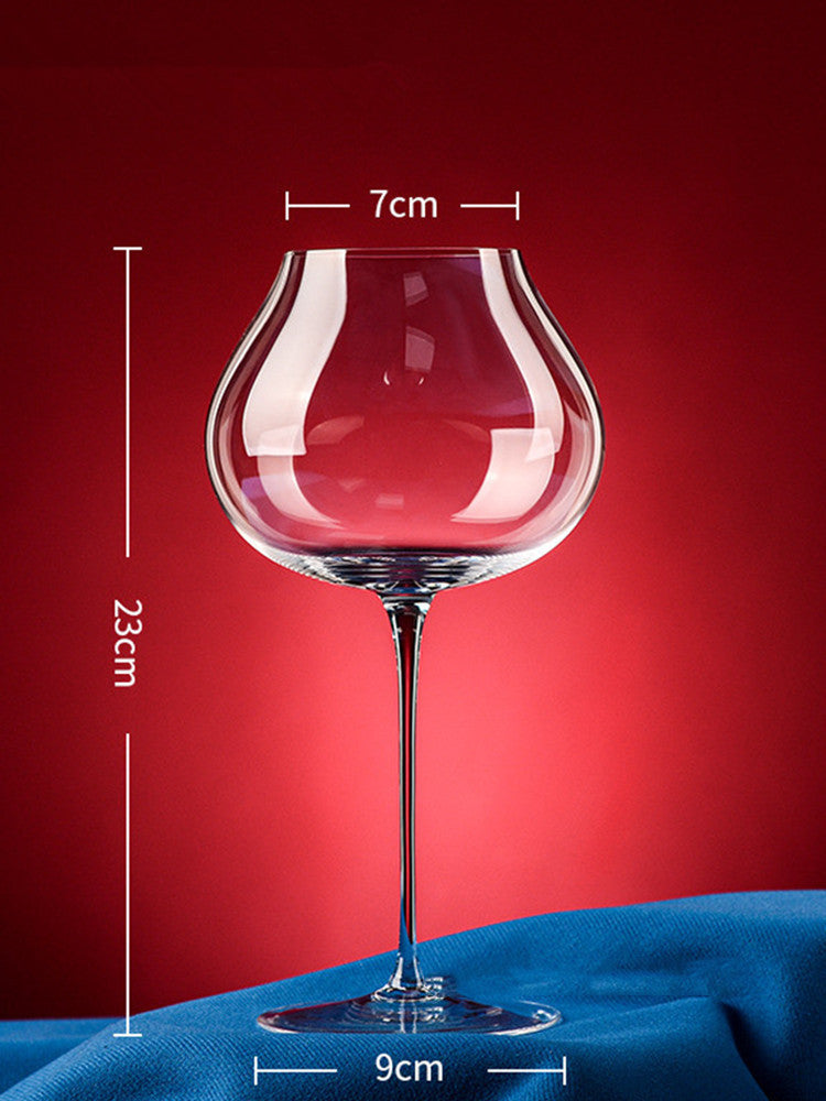 Crystal Glass Goblet For Elegant Beverage Serving