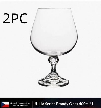 Elegant Crystal Glass Goblet For Brandy And Beverages