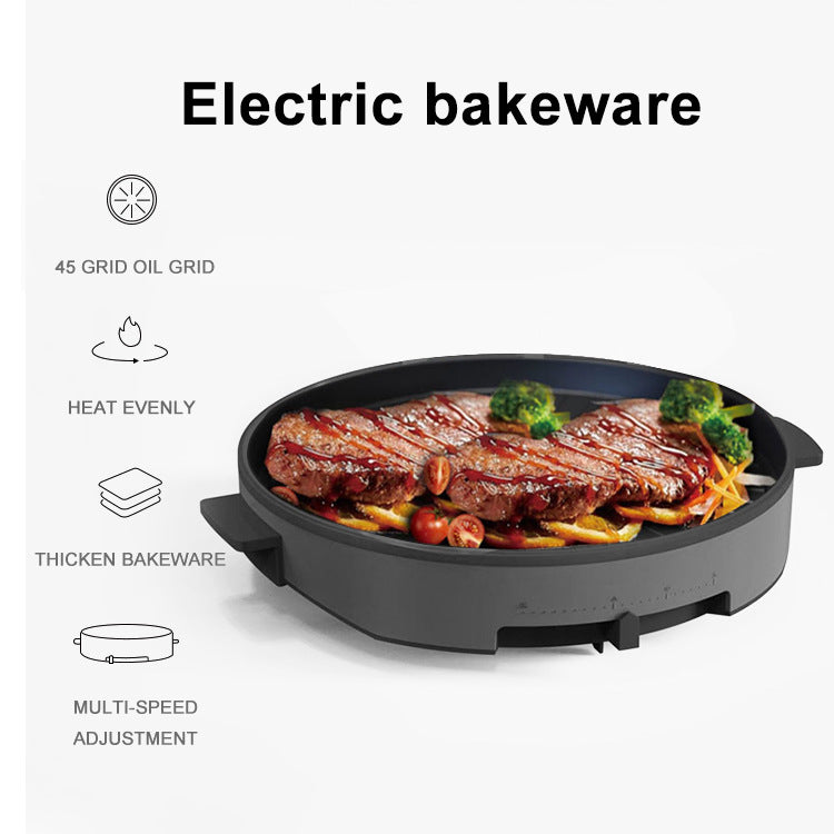 Multi Function Electric BBQ Grill Steak Frying Cooker