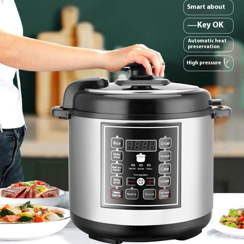 5L Smart Multi Function Pressure Cooker Rice Cooker Timer Household