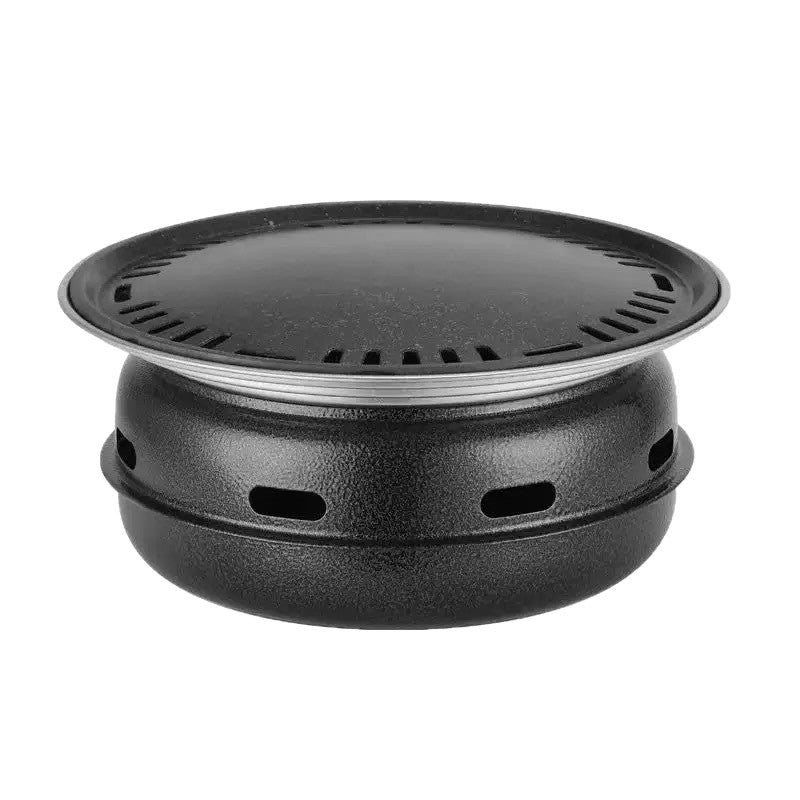 Portable Smokeless Charcoal BBQ Grill Oven Household Outdoor Cooker