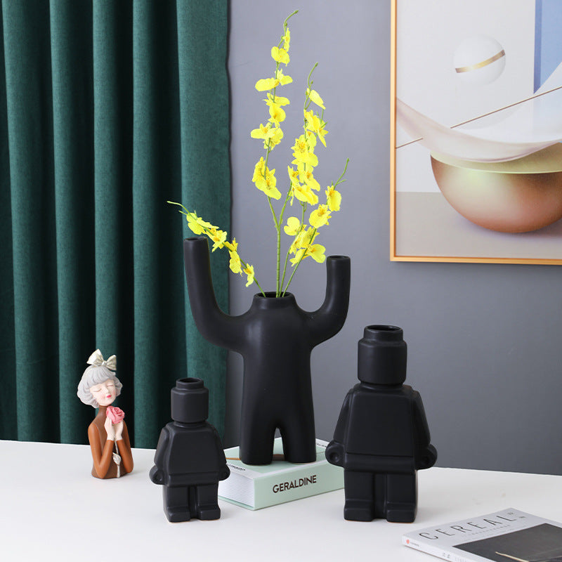 Simple Ceramic Vase Creative Home Decoration
