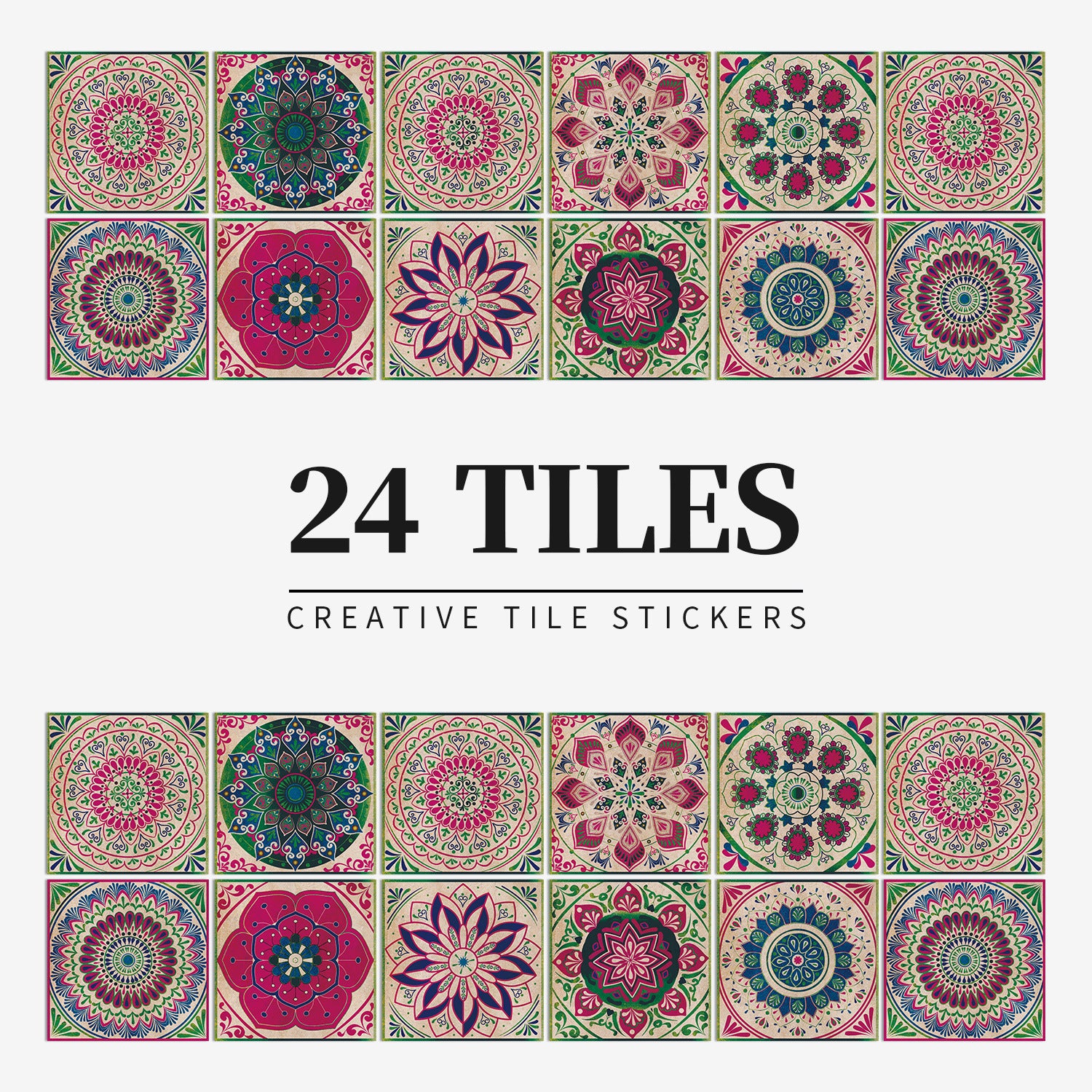 Mandala Self Adhesive Kitchen Stove Wall Decor Sticker