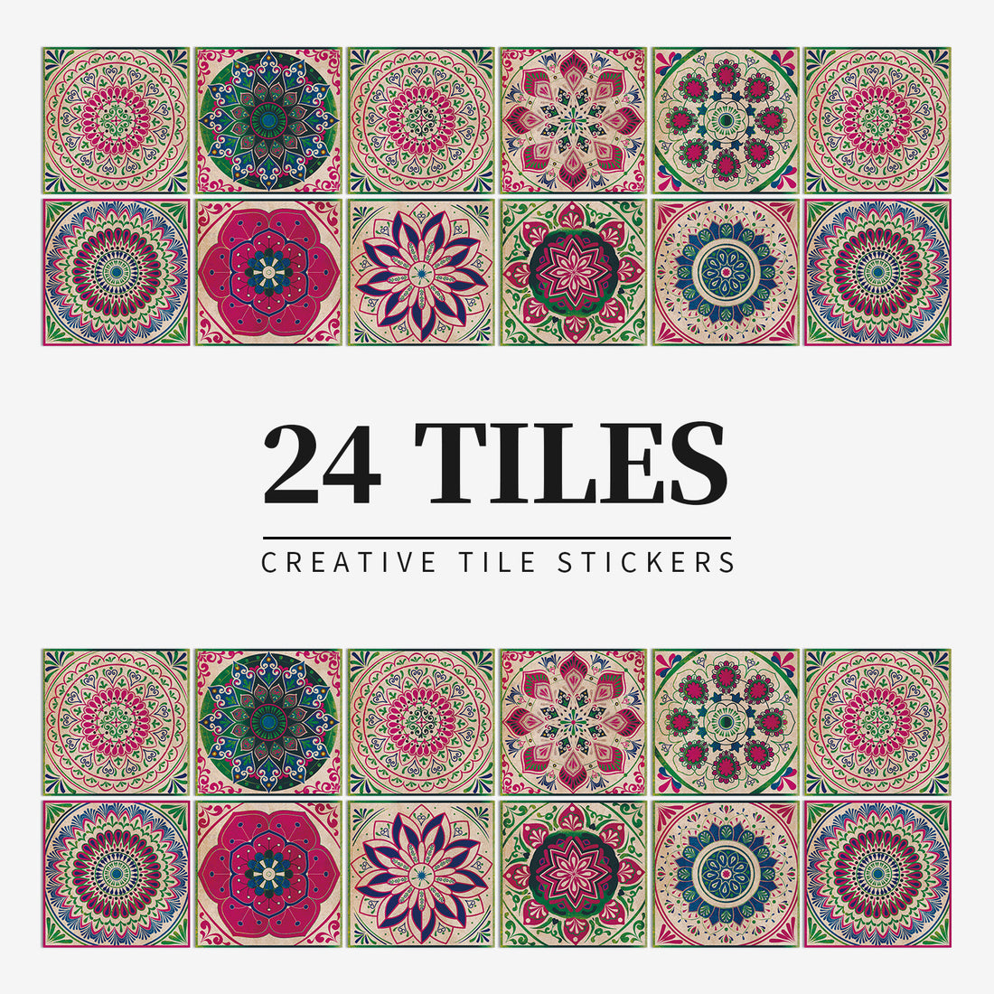 Mandala Self Adhesive Kitchen Stove Wall Decor Sticker