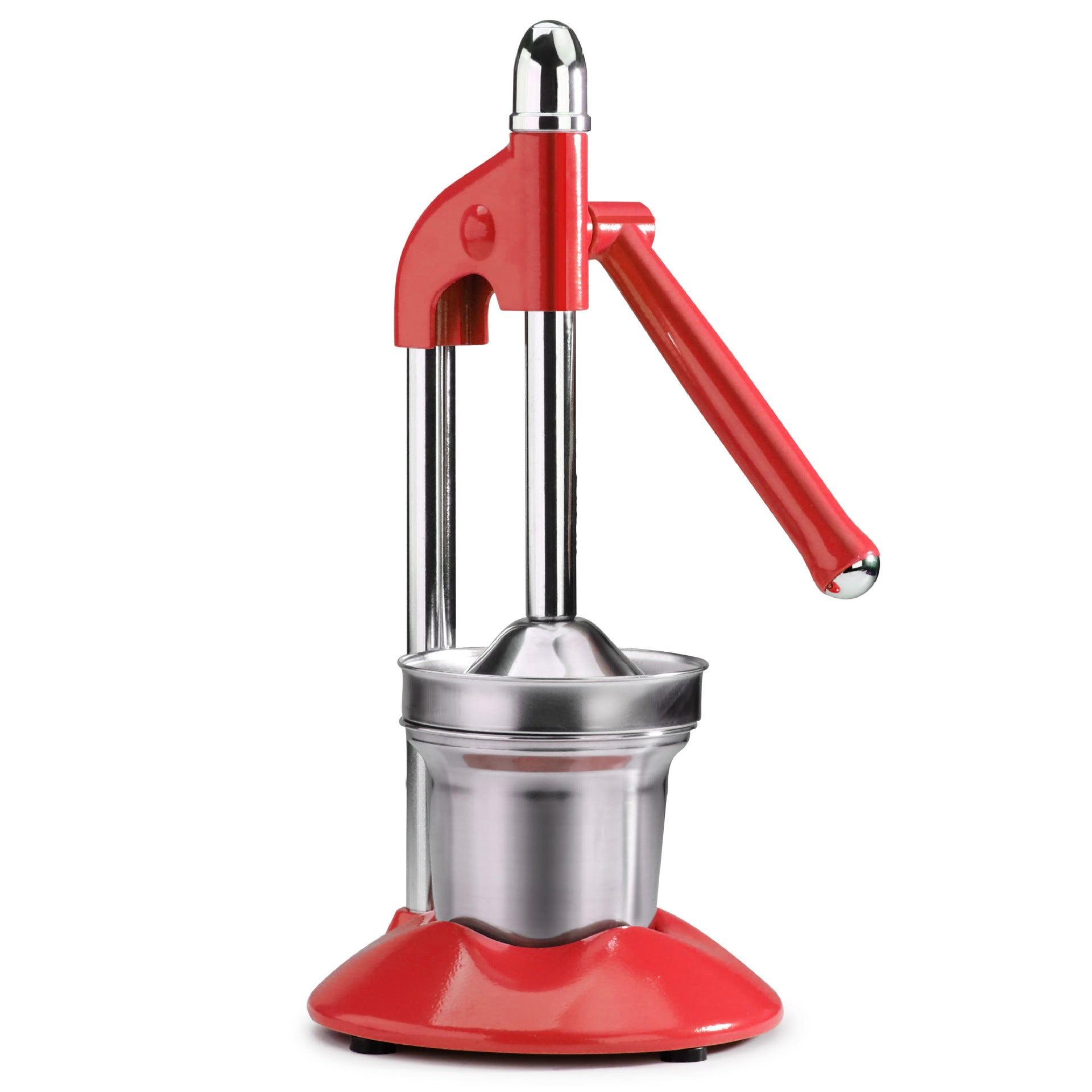 Commercial Stall Manual Juicer Stainless Steel Platen