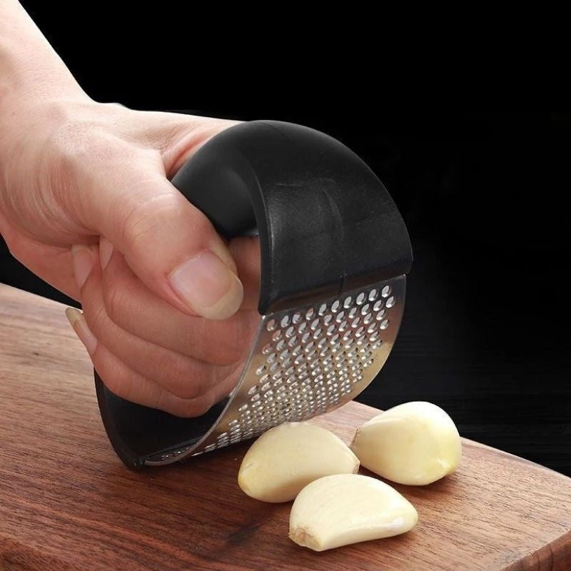 Stainless Steel Garlic Press And Masher