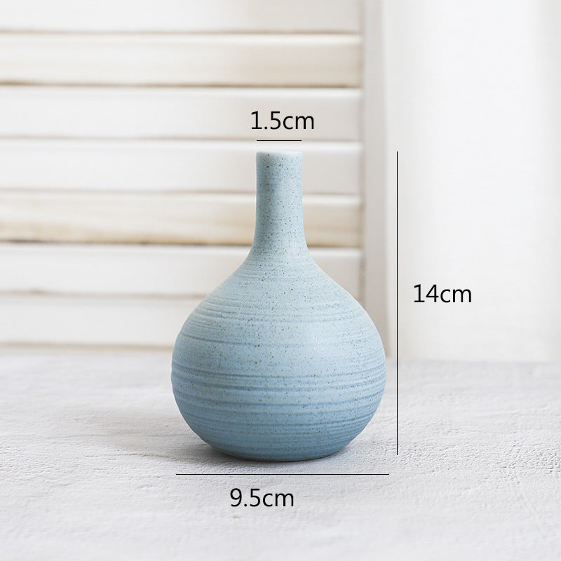 Creative Ceramic Hydroponic Desk Vase Home Decor Craft Vase