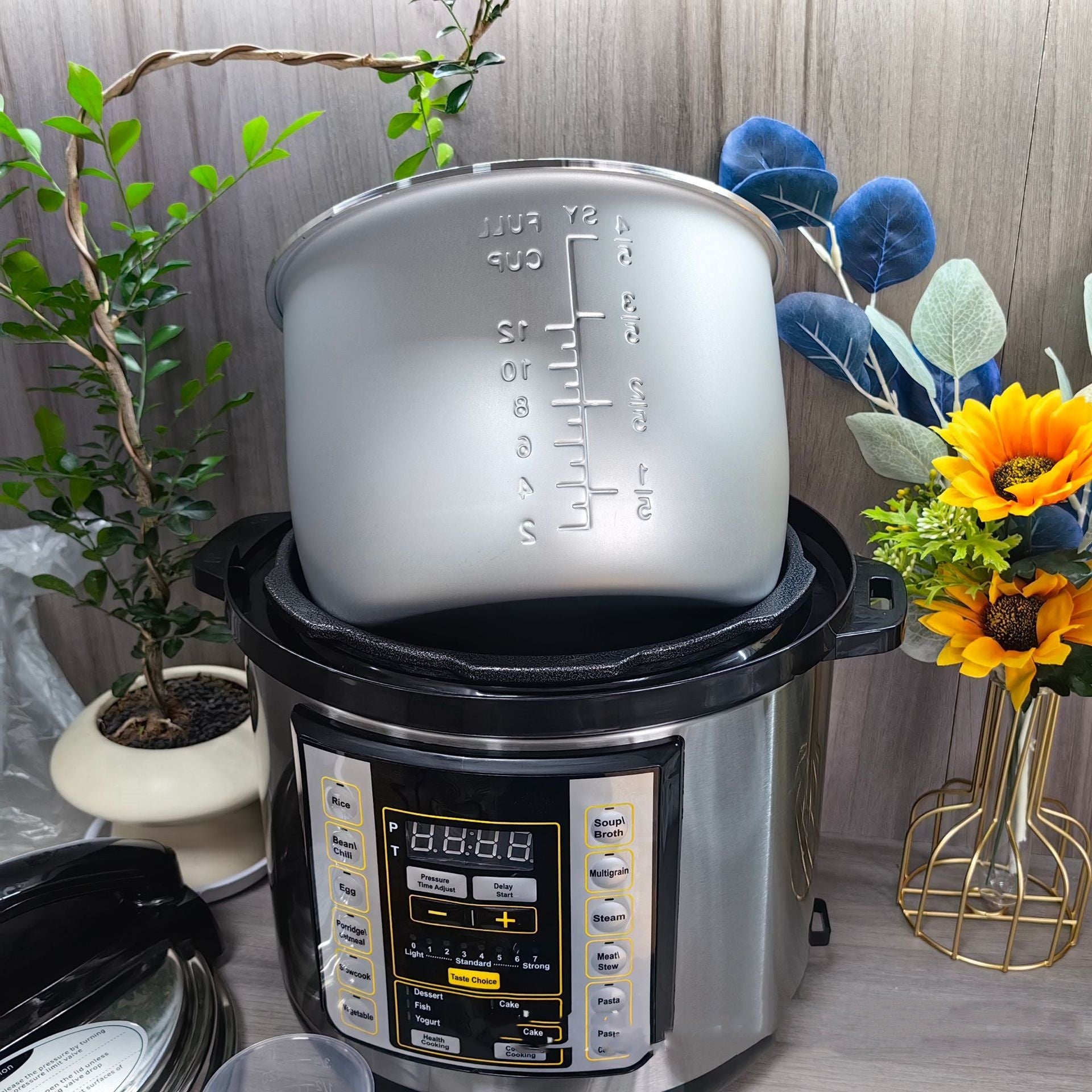 6L Multi Functional Electric Pressure Cooker Large Capacity Rice Cooker