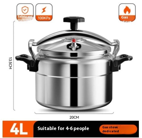 Large Capacity Explosion Proof Pressure Cooker Gas Stove Cookware