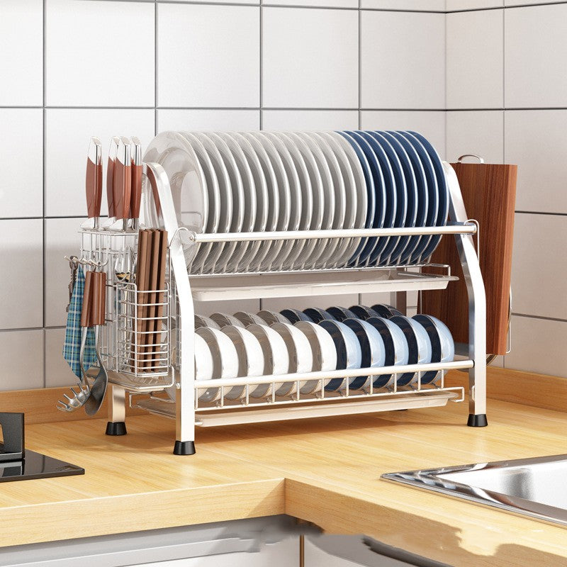 Stainless Steel Kitchen Storage Rack Multifunctional