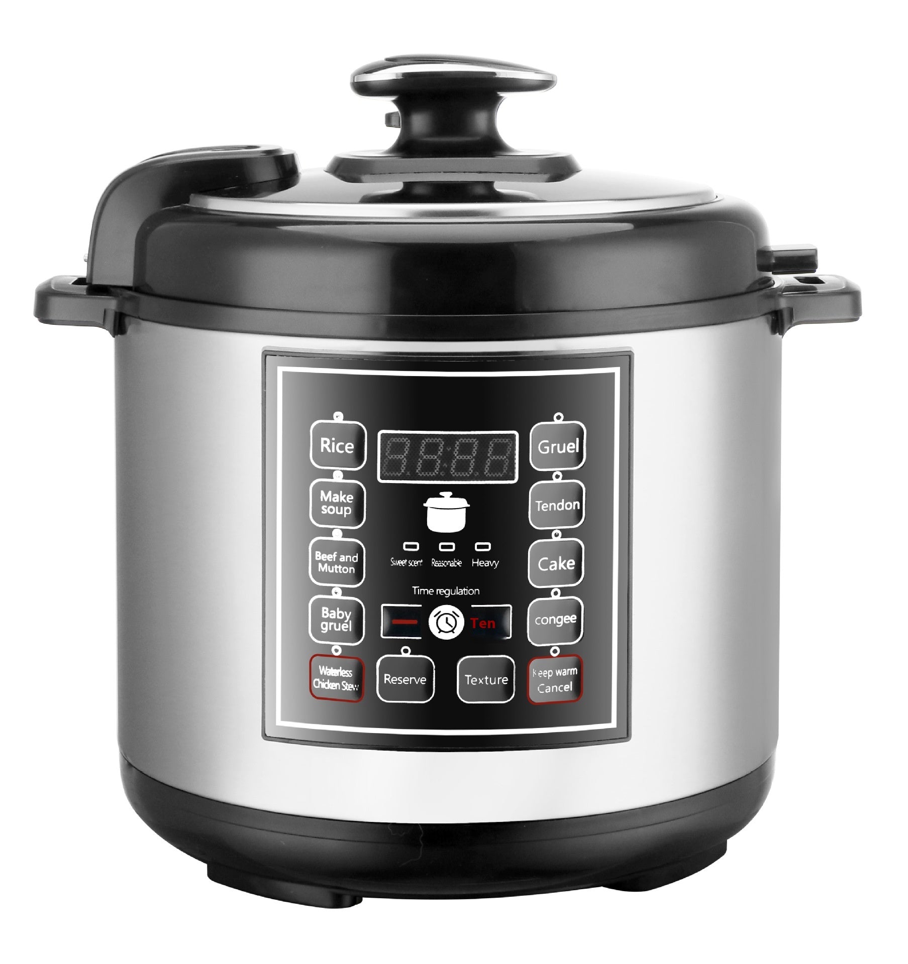 5L Smart Multi Function Pressure Cooker Rice Cooker Timer Household