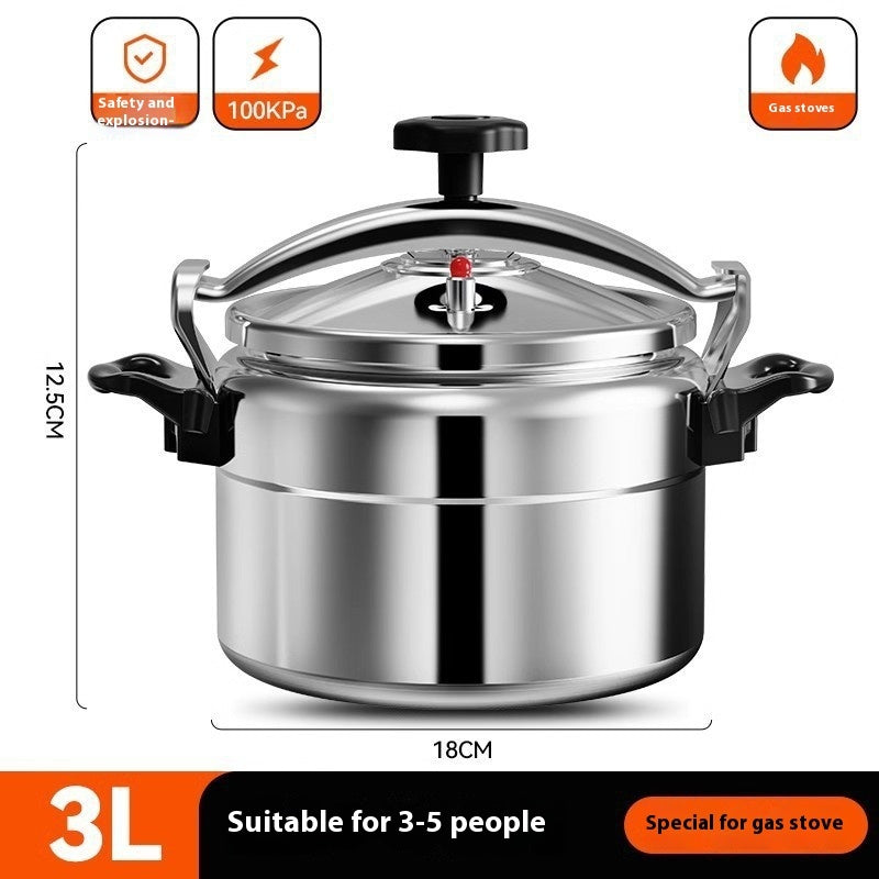 Large Capacity Explosion Proof Pressure Cooker Gas Stove Cookware