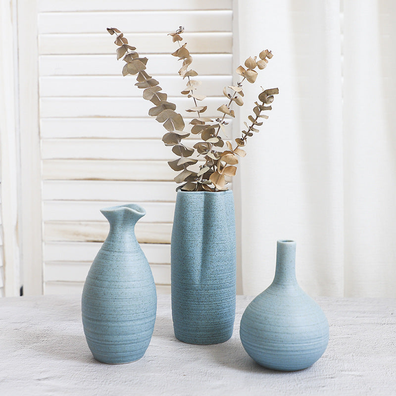 Creative Ceramic Hydroponic Desk Vase Home Decor Craft Vase