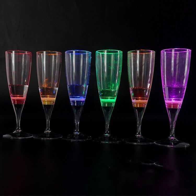 LED Luminous Champagne Goblet Household
