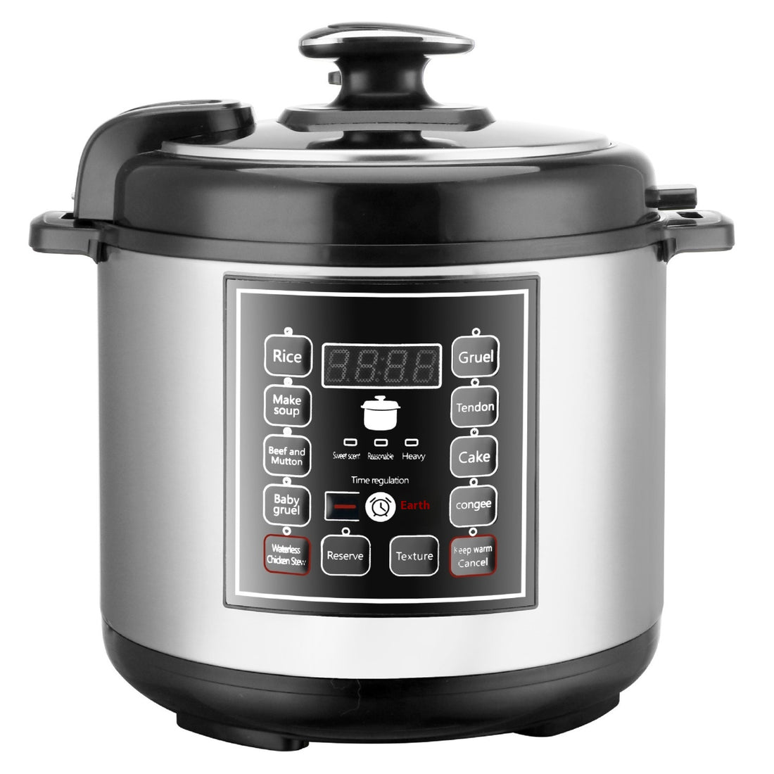 5L Smart Multi Function Pressure Cooker Rice Cooker Timer Household