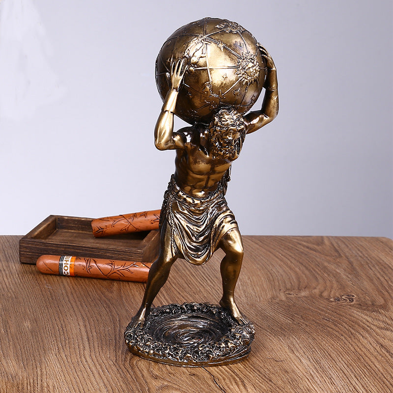 Desktop Titan Greek Mythology Resin Decorative Figurine Craft Statue
