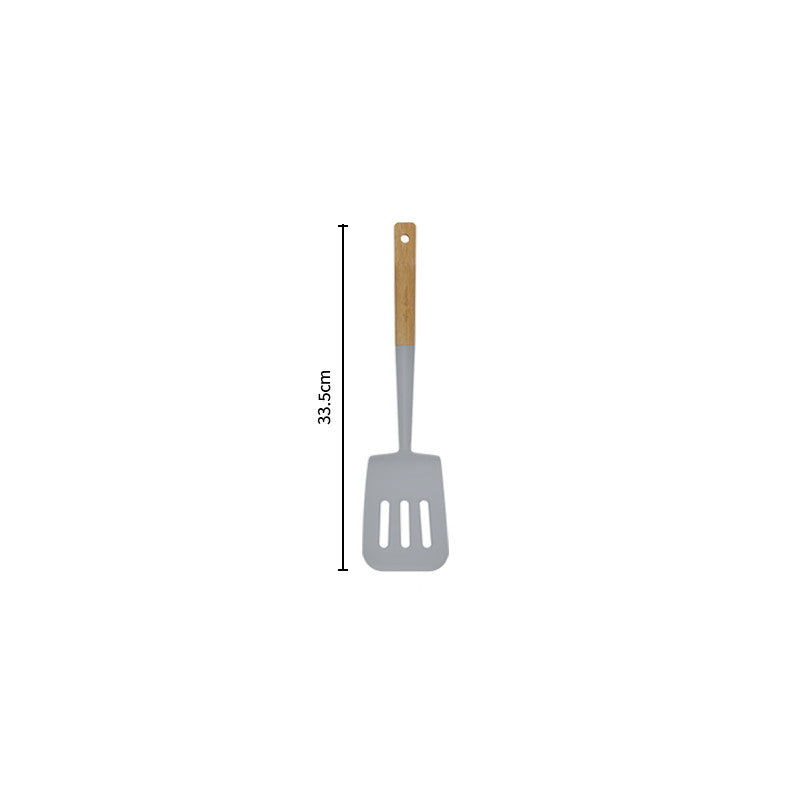 High Temperature Silicone Kitchen Utensils Set Spatula Spoon Colander