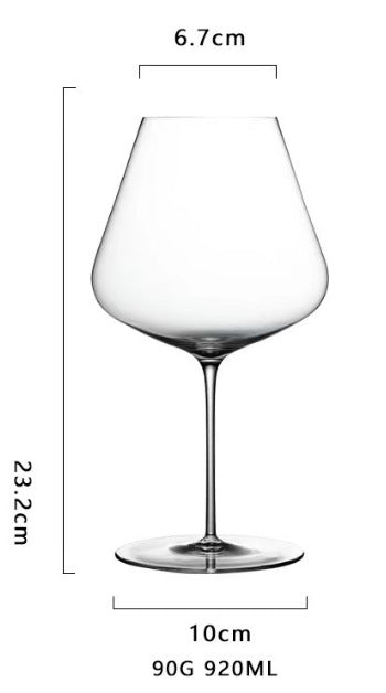 Luxury Crystal Glass Goblet For Elegant Beverage Serving