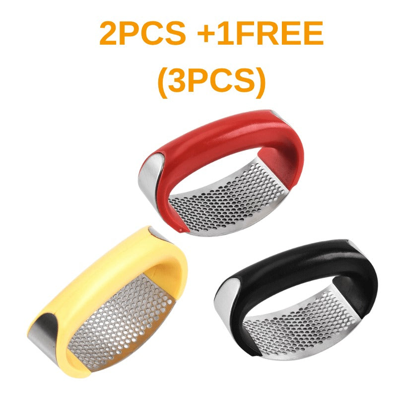 Stainless Steel Garlic Press And Masher