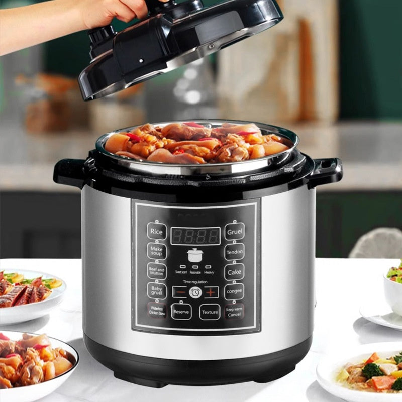 5L Smart Multi Function Pressure Cooker Rice Cooker Timer Household