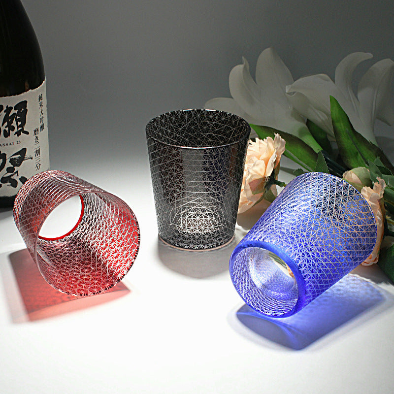 Elegant Crystal Glass Beverage Tumbler For Home Use