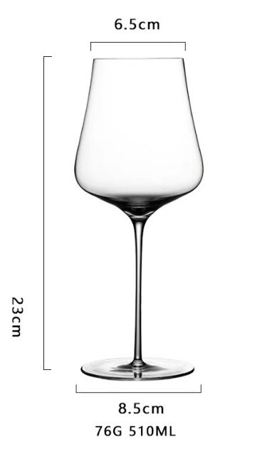 Luxury Crystal Glass Goblet For Elegant Beverage Serving