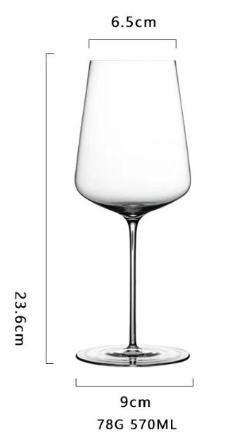 Luxury Crystal Glass Goblet For Elegant Beverage Serving