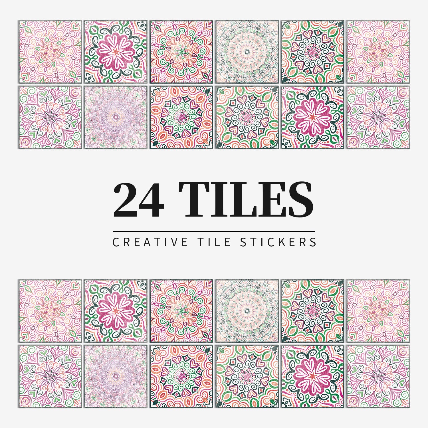 Mandala Self Adhesive Kitchen Stove Wall Decor Sticker
