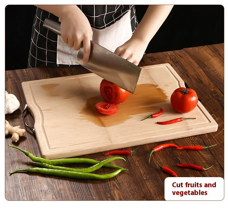 Household Whole-bamboo Chopping Block Cutting Board