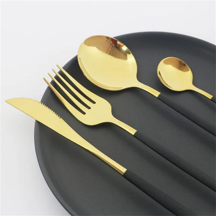 Stainless Steel Creative Cutlery Set Coffee Spoon Fruit Cake Fork