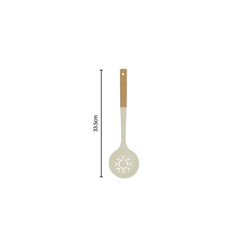 High Temperature Silicone Kitchen Utensils Set Spatula Spoon Colander