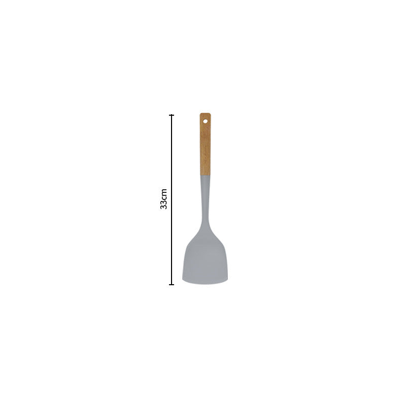 High Temperature Silicone Kitchen Utensils Set Spatula Spoon Colander