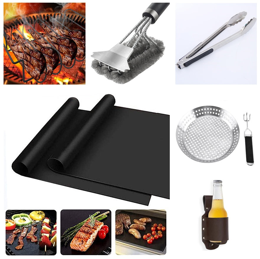 Non Stick BBQ Grill Steak Chicken Cooking Grill Tool