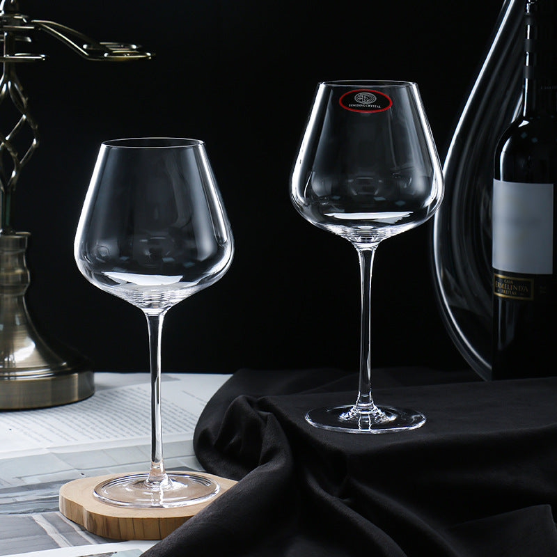 Luxury Crystal Glass Goblet For Elegant Beverage Serving